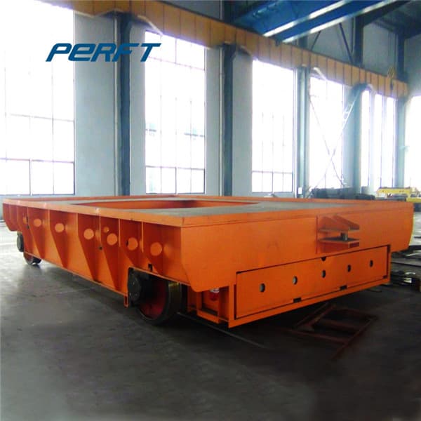 Industrial Motorized Cart For Marble Slab Transport 75 Tons